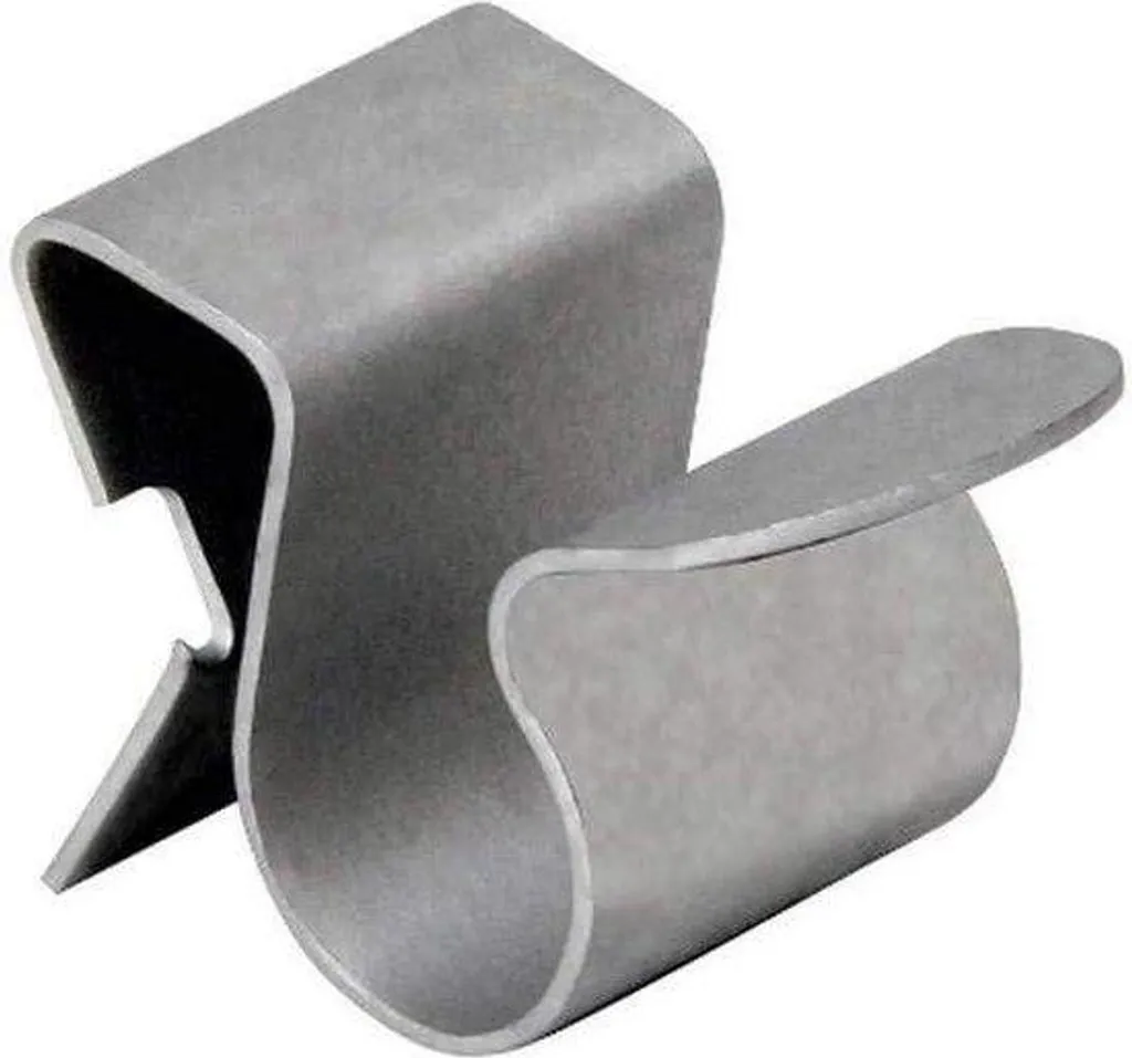 Fixation sécurisée câbles 8-9mm : Attache plate zinc-alu anti-rupture