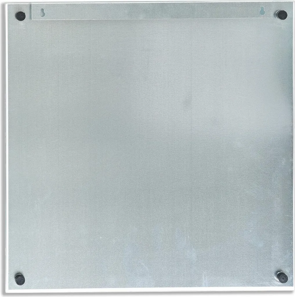 Memoboard Vetro Bianco 40x40 cm - Lavagna Magnetica Design Minimal - 9