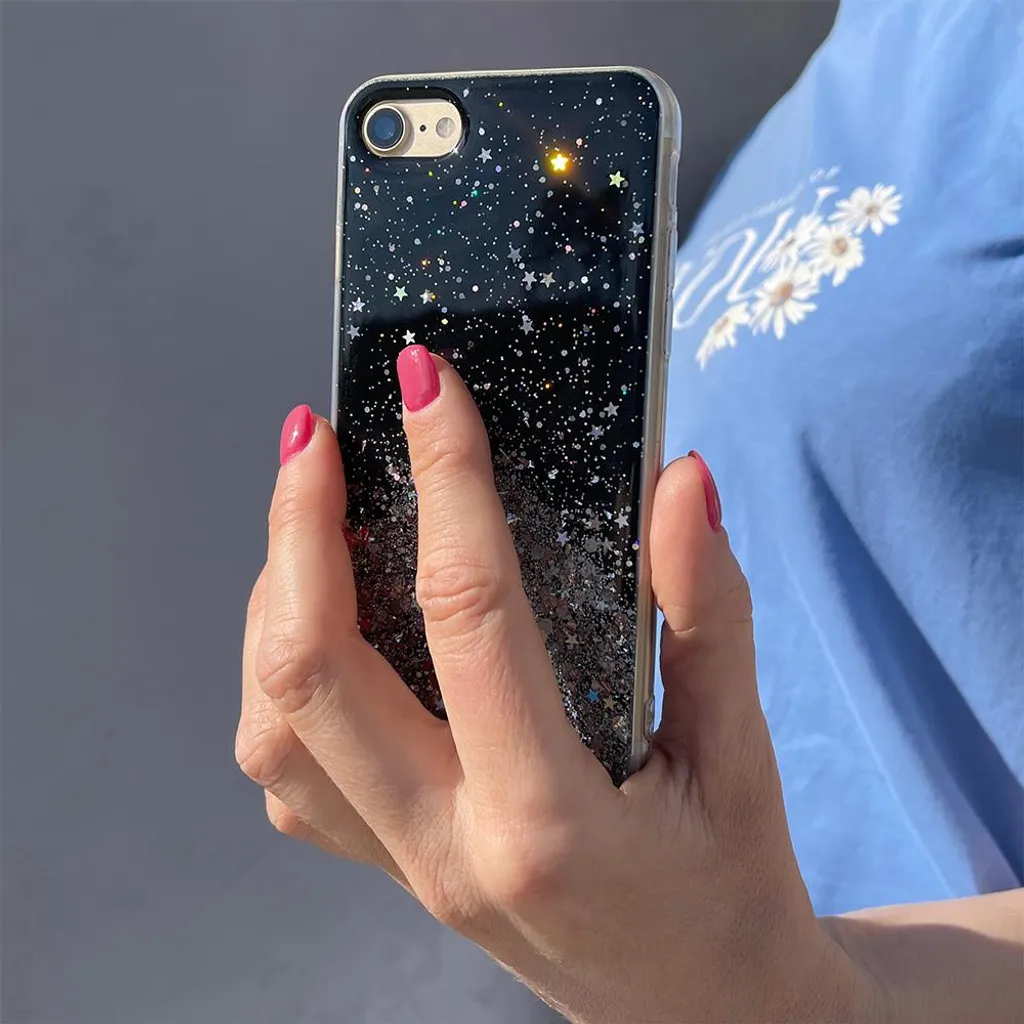 Wozinsky Cover Glitter Verde Samsung S21+ 5G - Resistente e Bella - 5