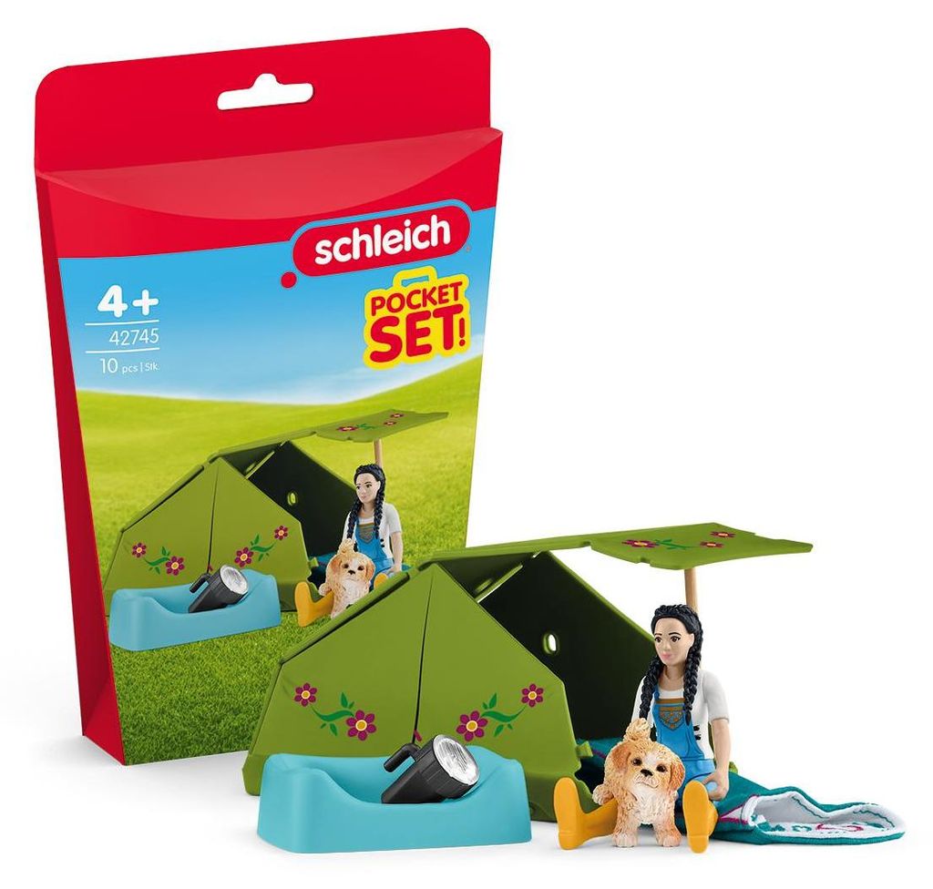 Schleich Horse Club Camping Abenteuer mit Kim  42745 Produktbild 