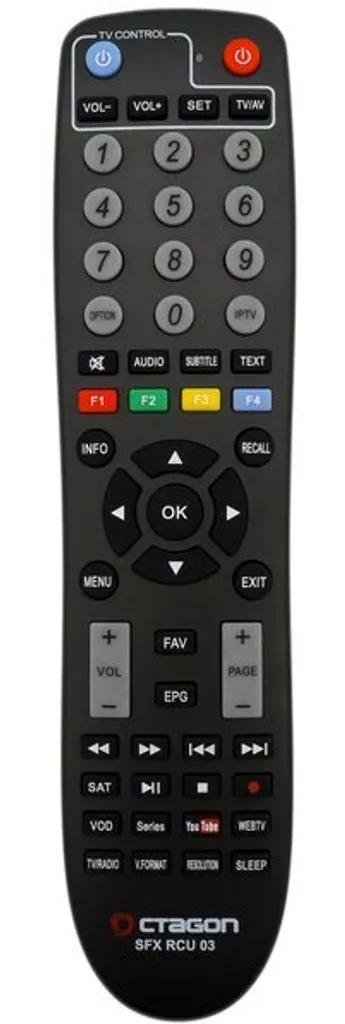 Decoder Octagon SFX6018 S2+IP WL 150Mbit WiFi - Ricevitore DVB-S2 HEVC - 6