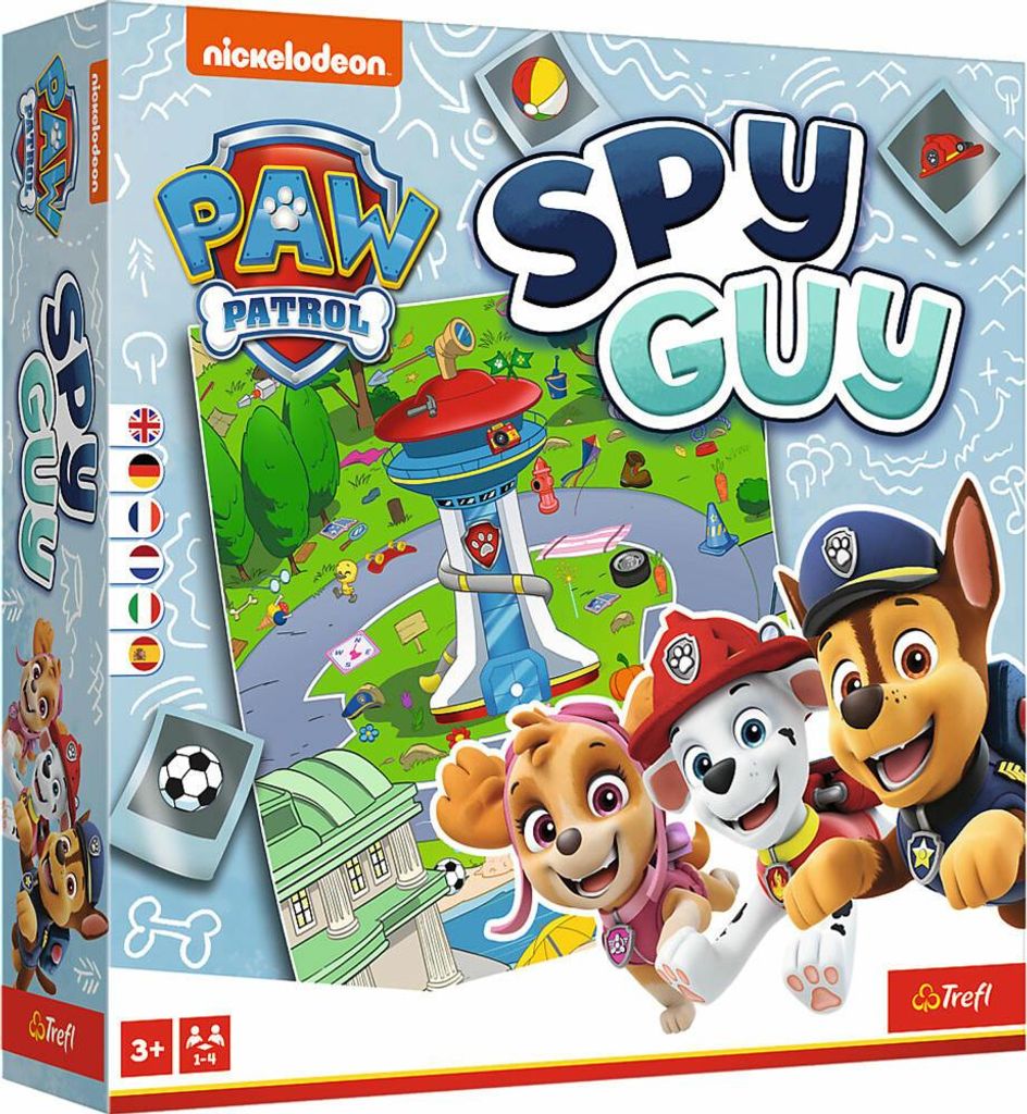 Trefl Spy Guy Paw Patrol, Kooperatives Spiel, Kinderspiel, Deutsche Version, ab 3 Jahren, 02733