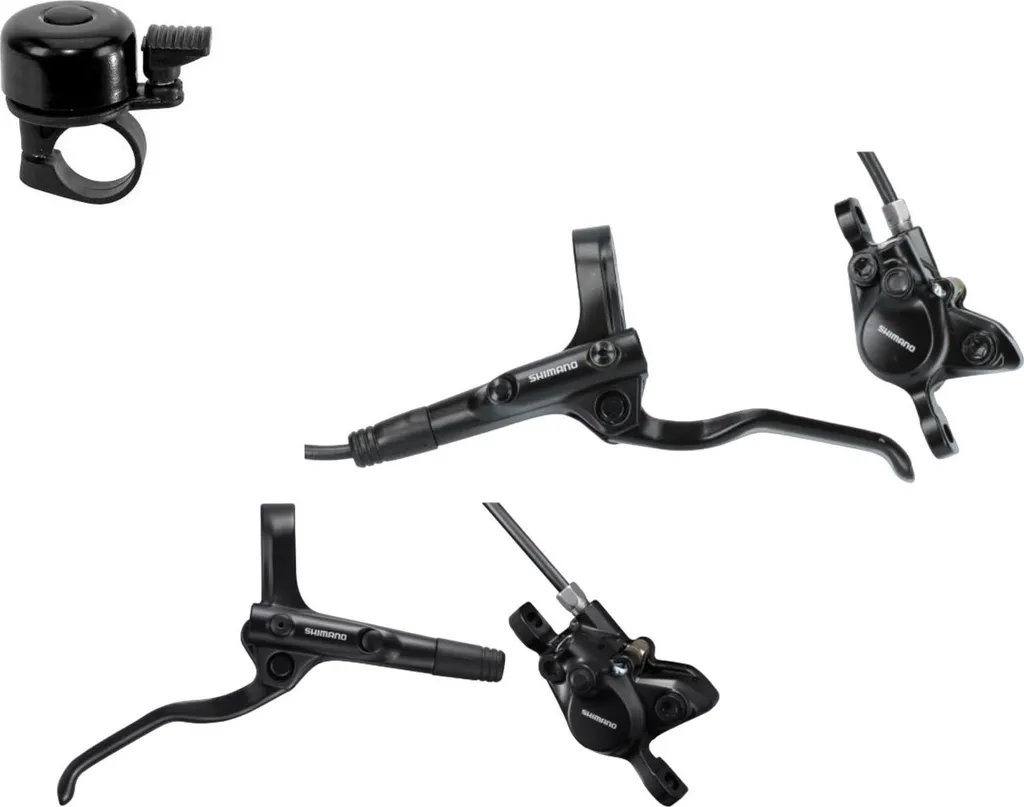 Kit Freins Hydrauliques Shimano MT200 Postmount 1000/1700mm avec Sonnette