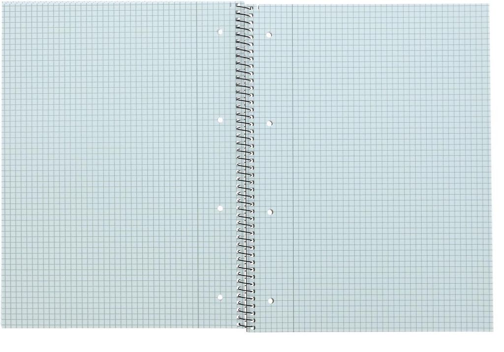 Landré Collegeblock Work, DIN A4+, kariert, 80 Blatt, Rand Produktbild 