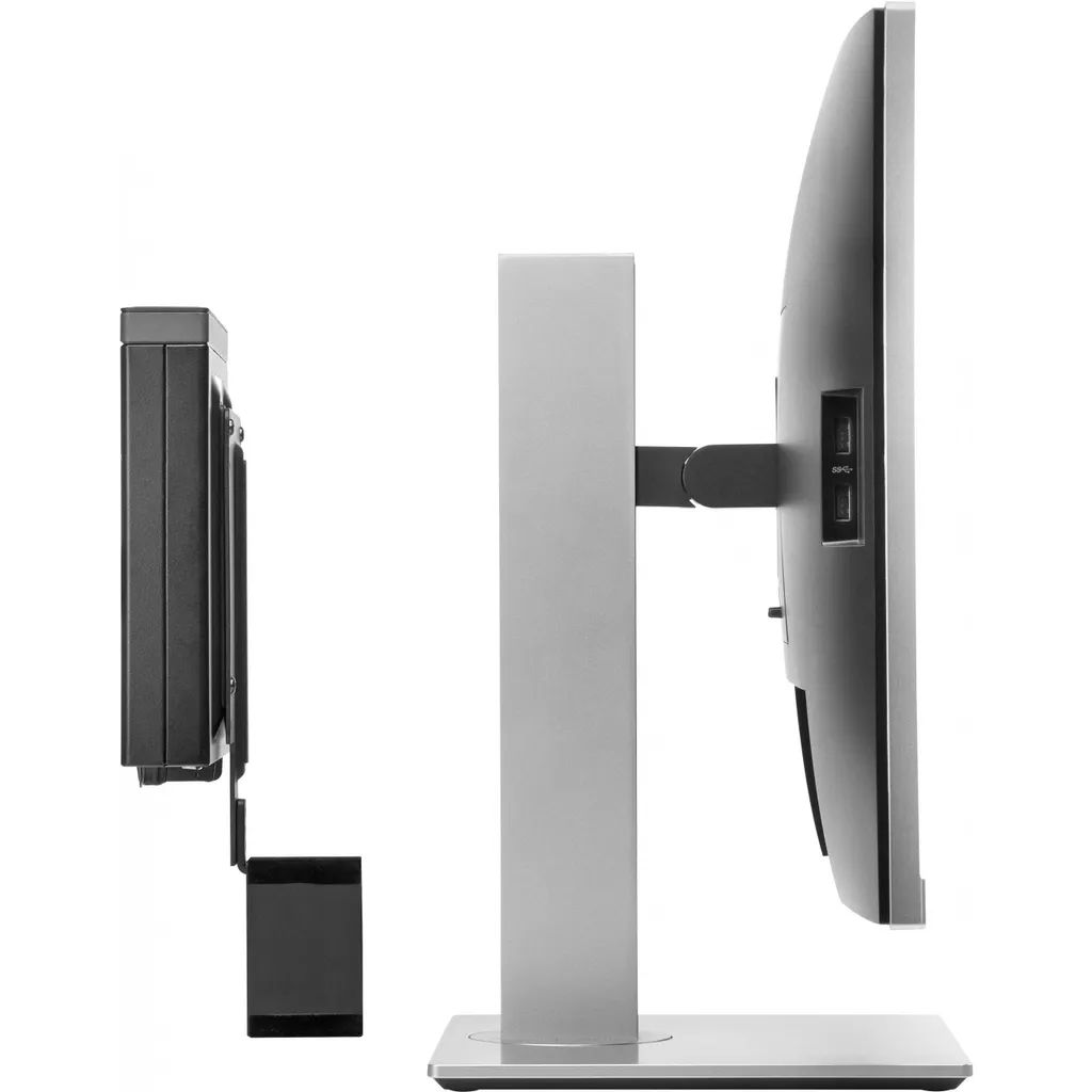 Support HP B300 PC Mounting Bracket Robuste en Acier Noir pour Desktop Mini - 5