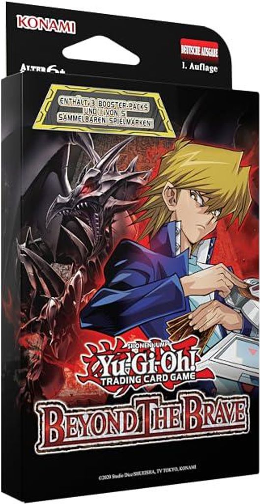 Yu-Gi-Oh! Beyond The Brave 3er-Pack Booster (Deutsche Produktbild 
