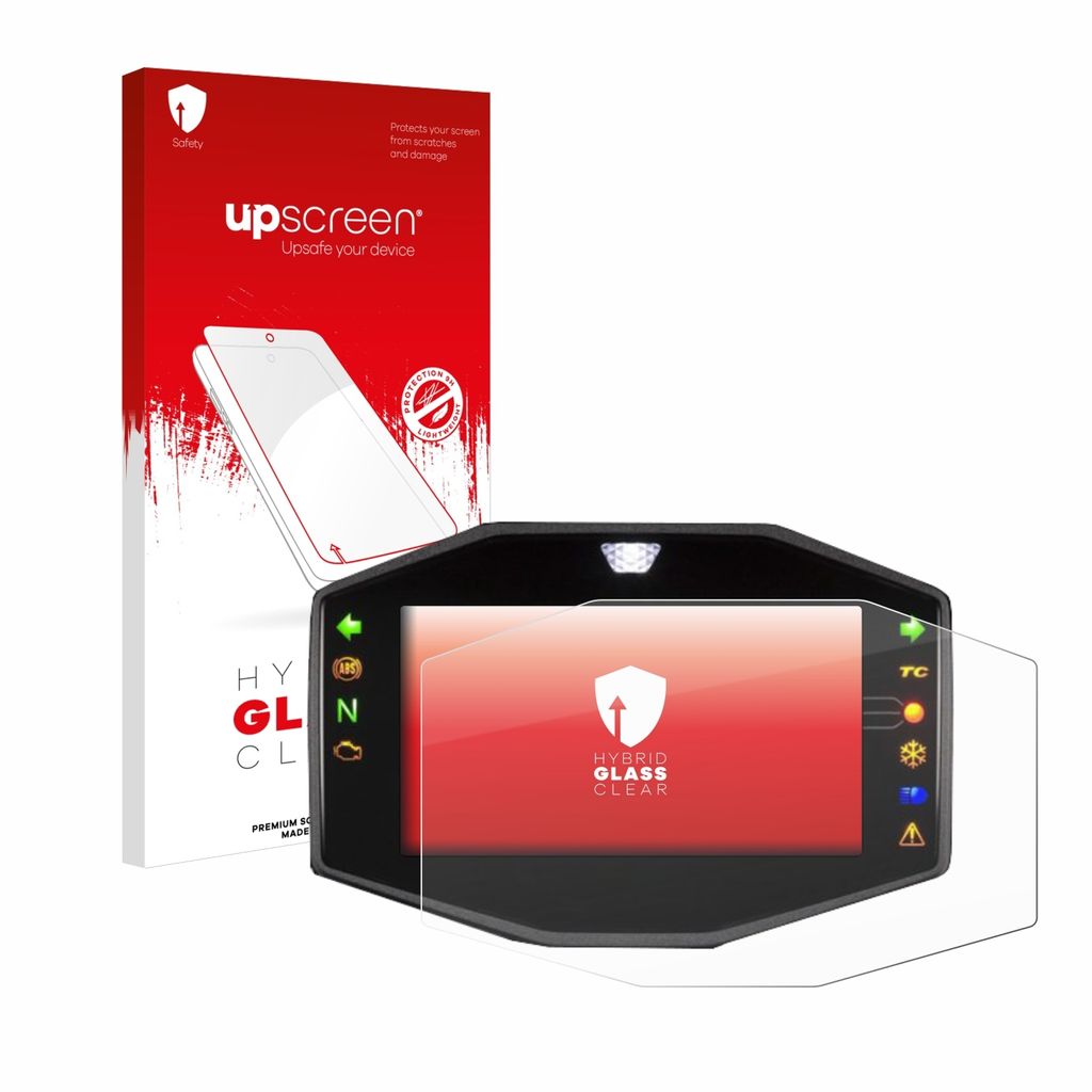 upscreen Schutzglas für Suzuki V-Strom 1050DE 2020-2022 Schutzfolie Panzer Folie Glas Display Schutz klar