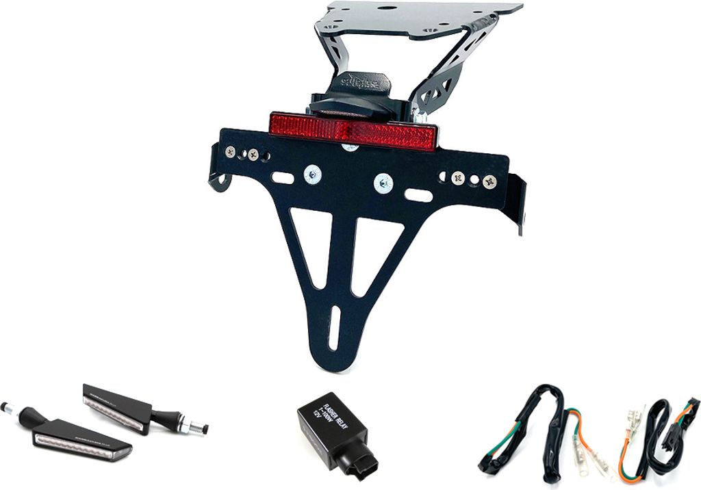 alpha Technik Kennzeichenhalter-Kit für Honda NC700/750S für NC750S RC70