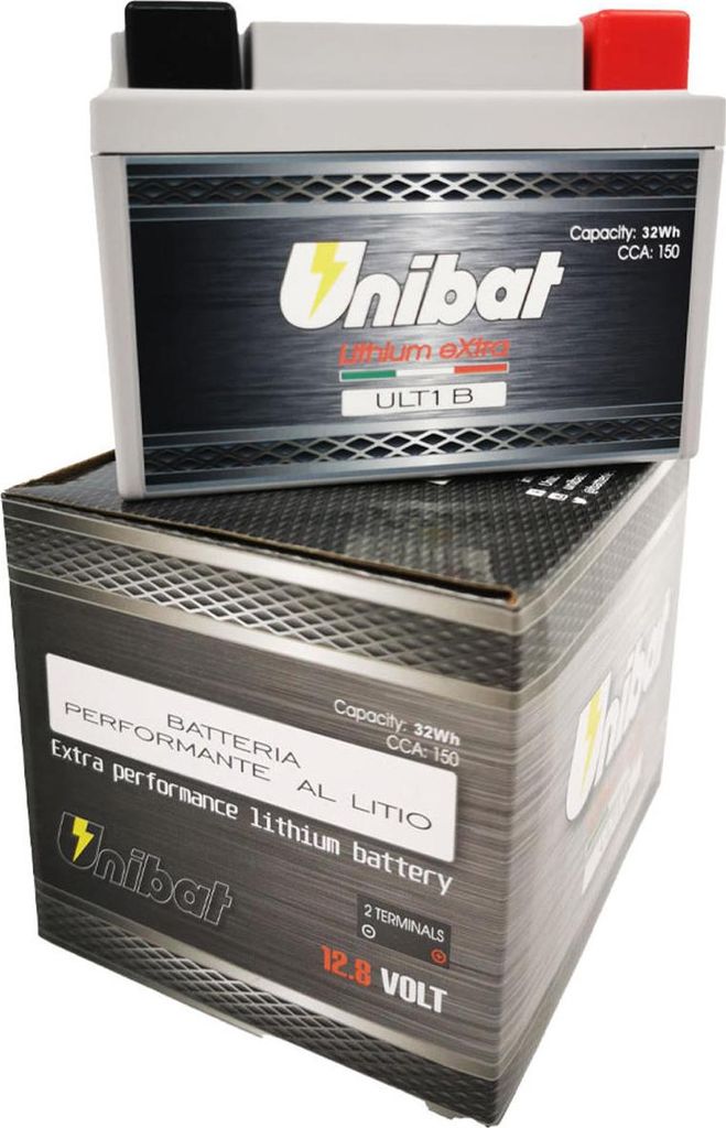 Unibat Lifepo4 Batterie ult1b. Batterie ult1b Lithium extra Produktbild 