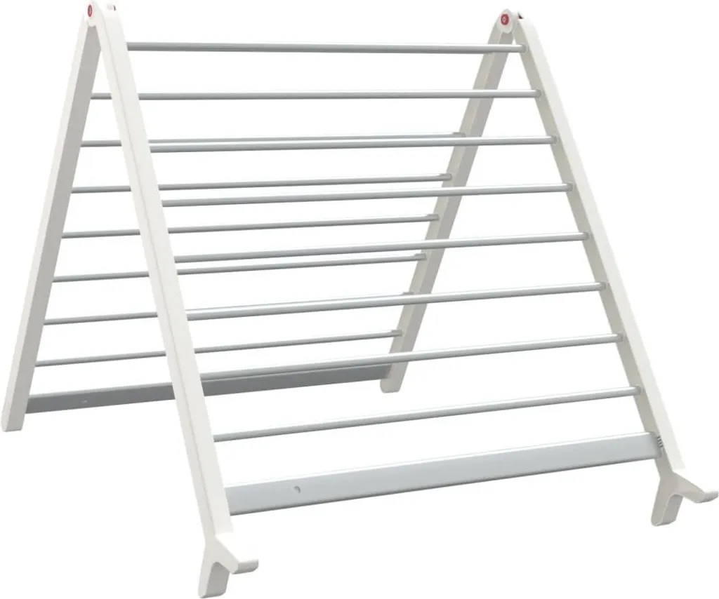 Étendoir à linge sur baignoire extensible en aluminium 53-90 cm gris