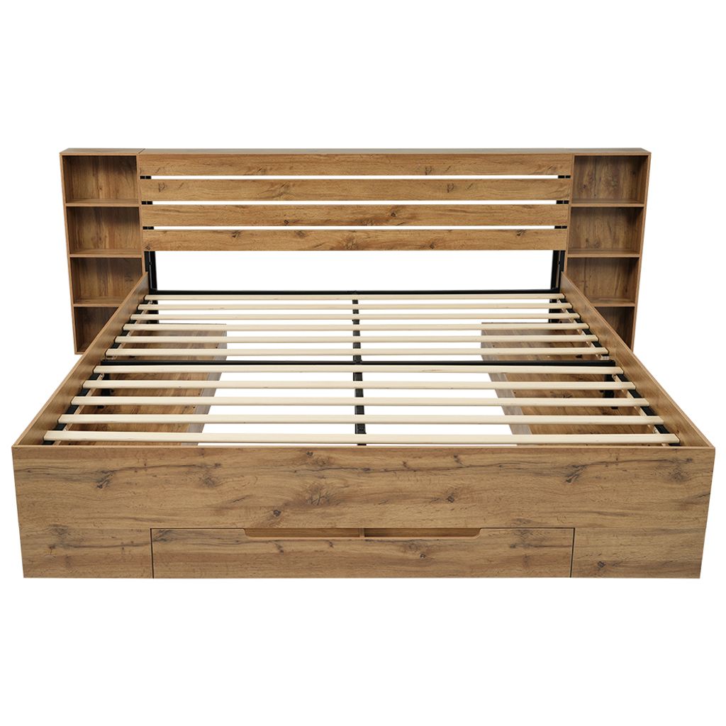 Abrihome manželská postel z masivu 180×200 cm klasická Obrázek produktu 