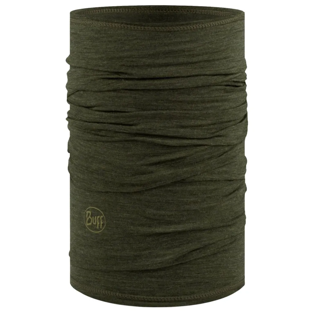 Scaldacollo BUFF Merino Lightweight Bark Bark - Protezione Naturale Running