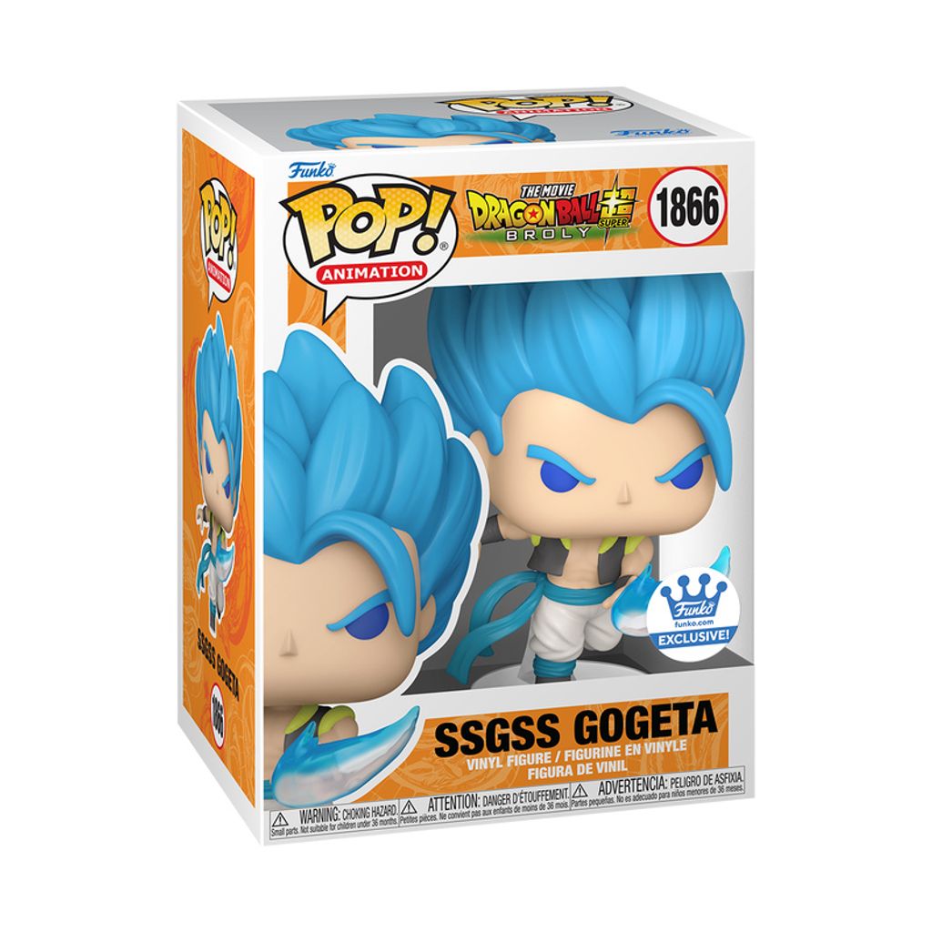 Funko Pop! POP! Animation - Dragon Ball Super Broly - Gogeta SSGSS (Funko Shop Exclusive) #1866 POP! Vinyl