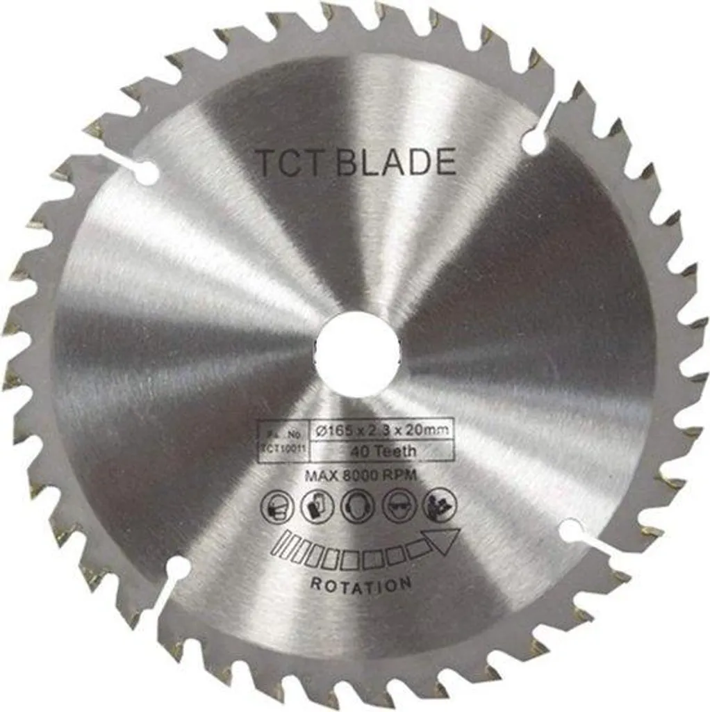 Lame de scie circulaire 160mm à 185mm pour bois et PVC, 24-80 dents