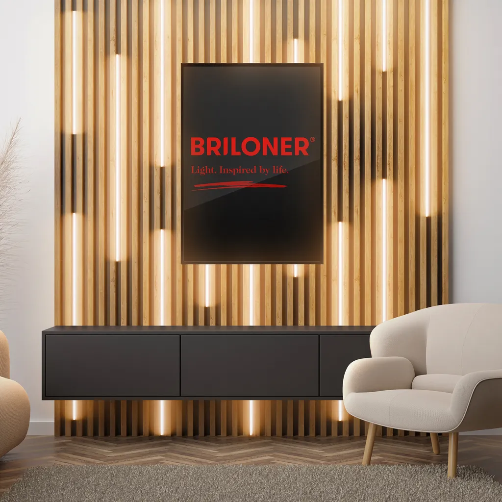 Solution LED pour Panneau Décoratif 260cm : Kit Prêt à Poser Briloner - 10