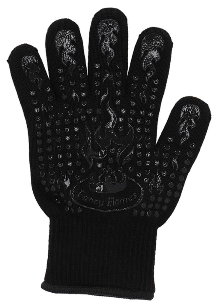 Fancy Flames BBQ-Handschuh - Polyester - Links- und Produktbild 