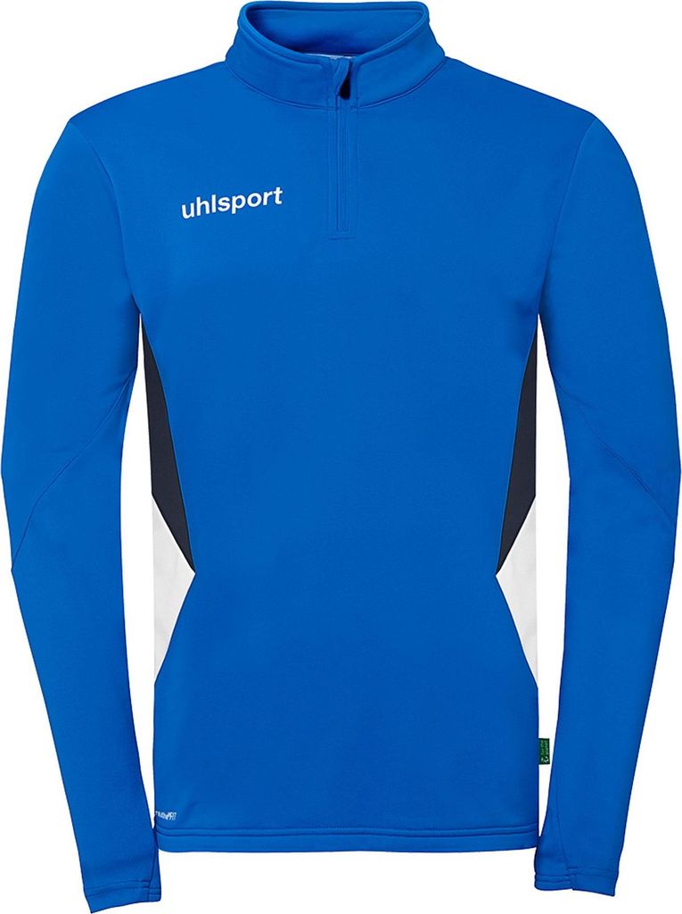 Uhlsport Equipe 29 1/4 Zip Top - azurblau/weiß/marine, Größe:3XL