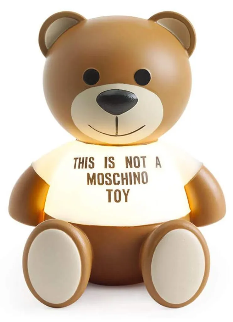 Lampe Kartell TOY Moschino Ourson : luminaire design LED Jeremy Scott