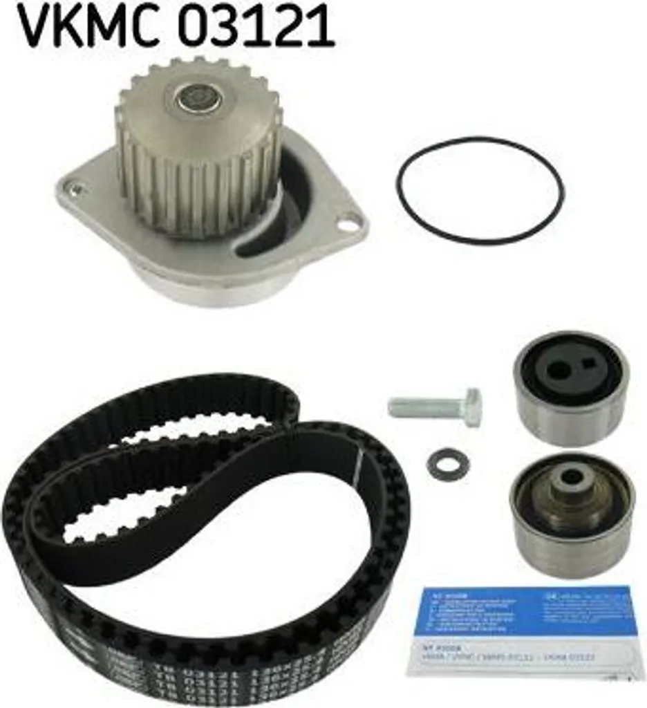 Pompe à Eau et Kit Courroie Distribution pour Micra 106 Saxo Xsara ZX
