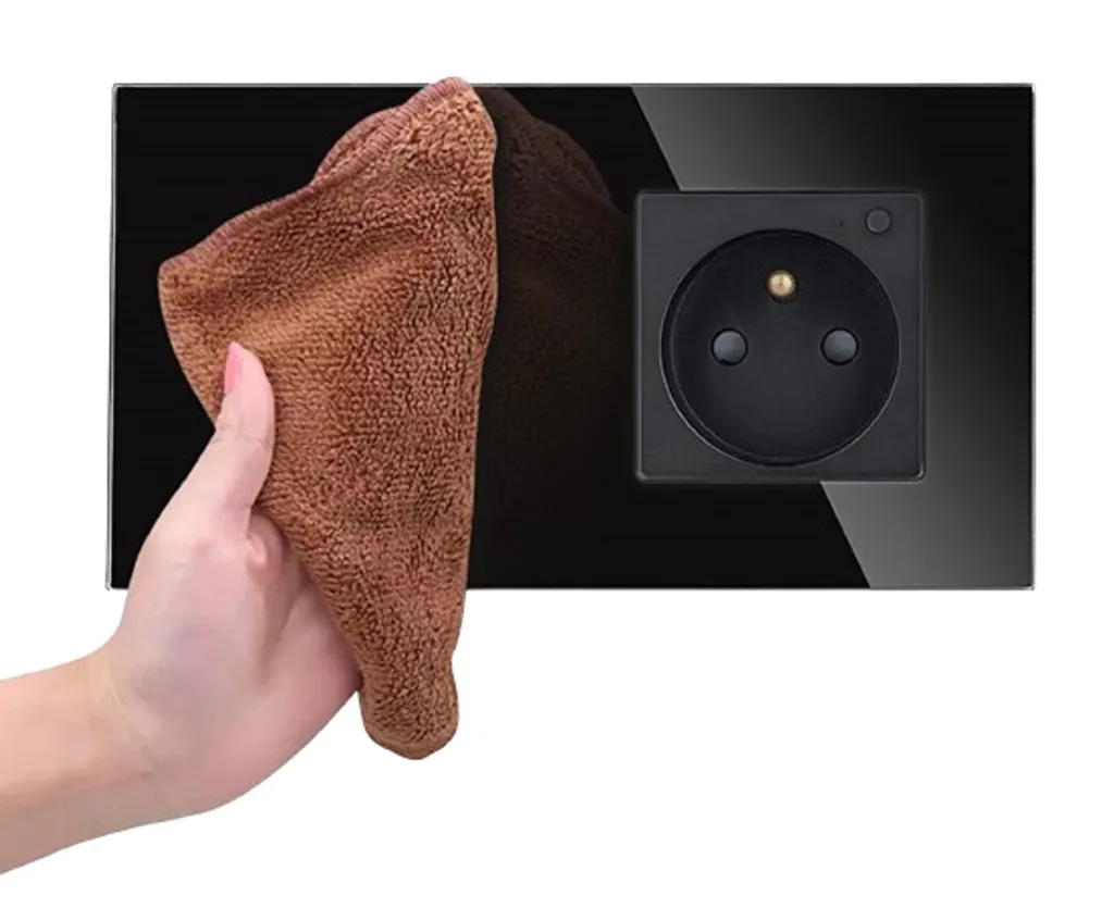 Prise connectée WiFi noire BOT SPS11 avec bouton de commande manuel - 3