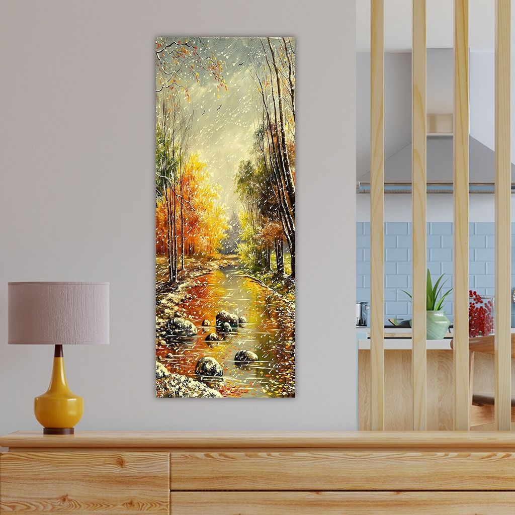 Wallity, DKY17038537_3080, Leinwandbilder, Mehrfarbig, Holz, 30 x 80 cm