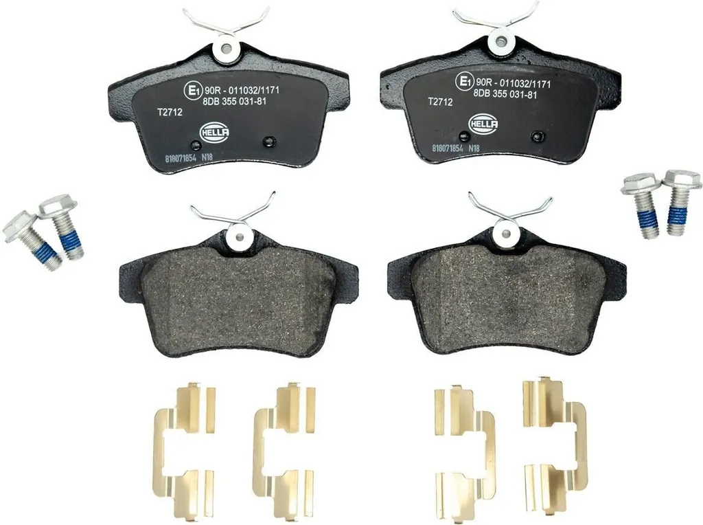 Plaquettes de frein arrière HELLA pour CITROEN DS5 DS 5 KF_ de qualité
