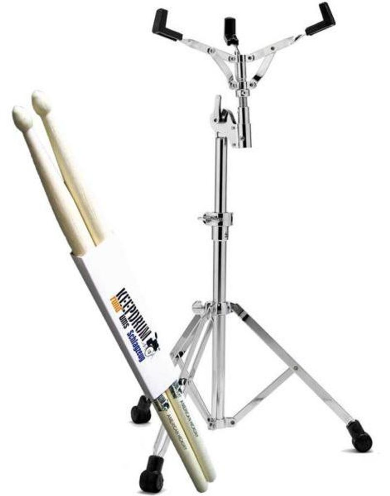 Sonor Snareständer MSH 4000 mit Schlagzeugstöcken