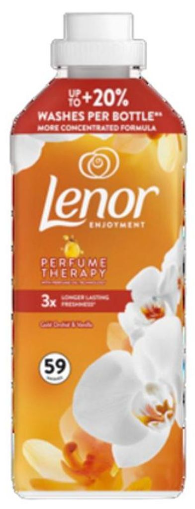 Lenor Płyn do płukania tkanin Gold Orchid & Vanilla 1.239l, Zdjęcie produktu 