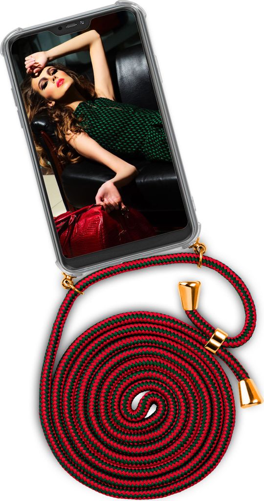 TWIST-Case + TWIST-Cord für Xiaomi Mi A2, Farbe:Ciao Bella (Gold)