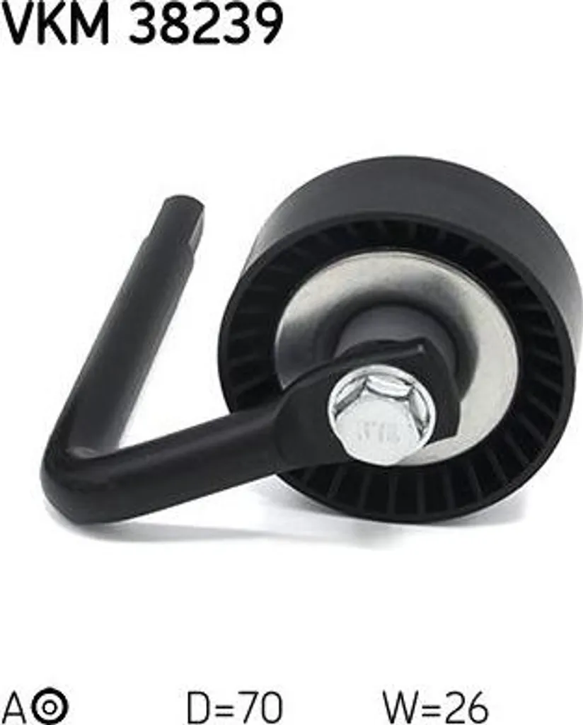 SKF VKM 38239 Galet avec Roulement Haute Performance pour BMW X5 E46