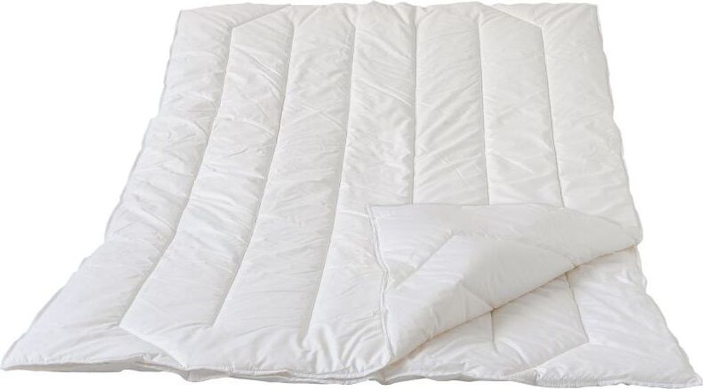 Traumina Premium Selection Faser duo Einziehdecke mit Loop Band Wärmeklasse 3 Größe 155x220 cm
