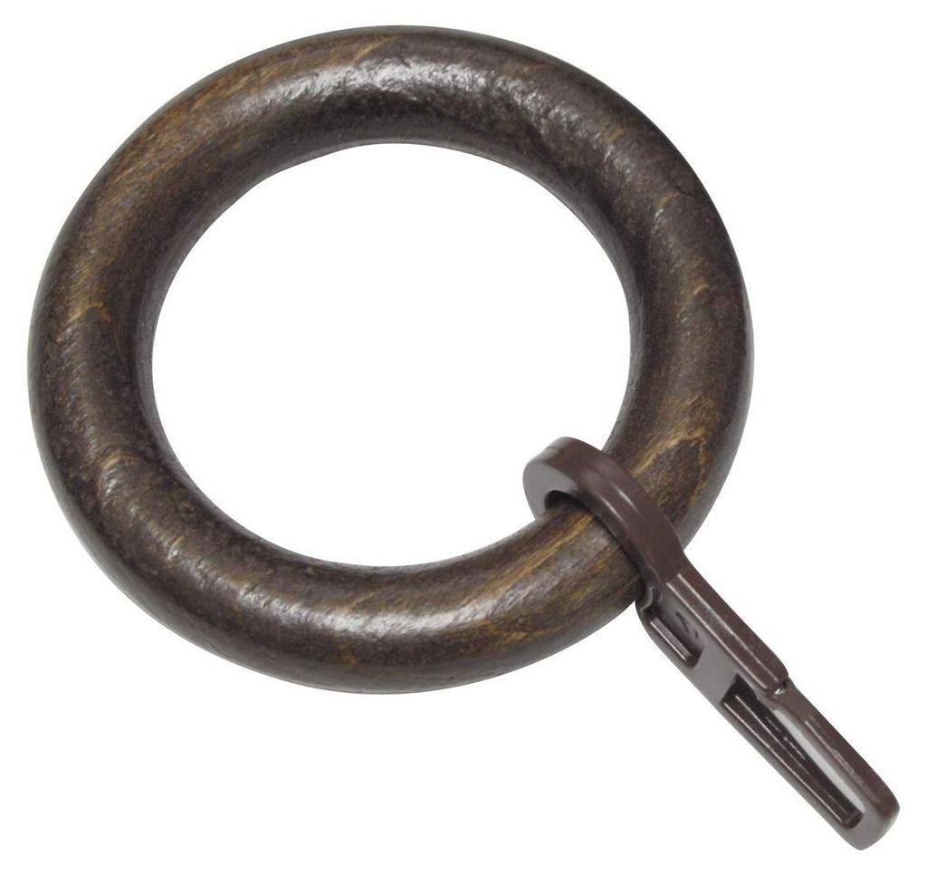 GARDINIA gordijnringen, diameter 28 mm, hout, koloniaal Productafbeelding 