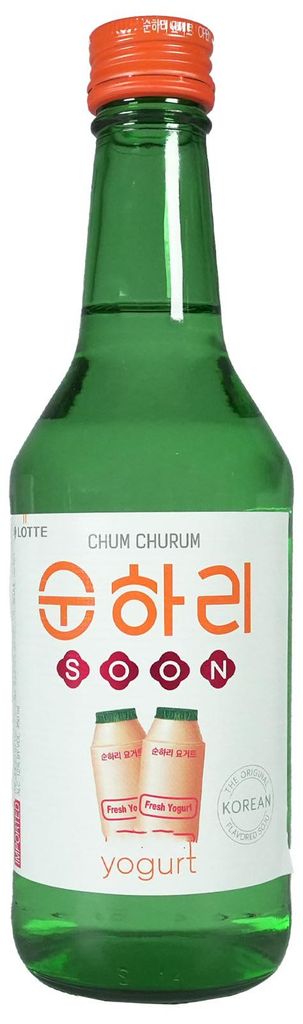 Lotte Chum Churum Soju Yogurt 350ml 12% alk. Produktbild 