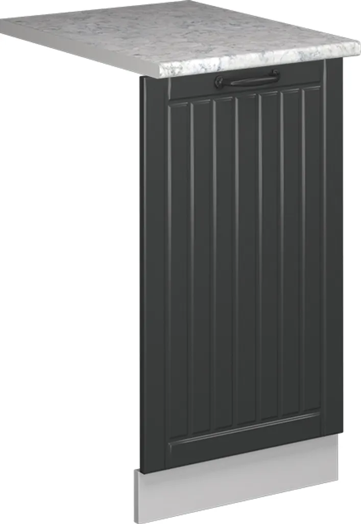 Eleganza Marmo e Antracite: Pannello Vicco 45cm per Lavastoviglie
