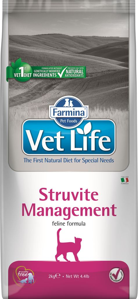 Vet Life Katzenfutter Struvite Management 2 kg