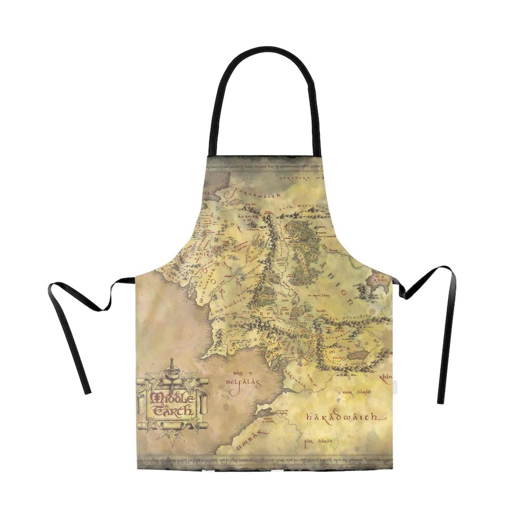 SD Toys Herr der Ringe Kochschürze The Middle Earth Map