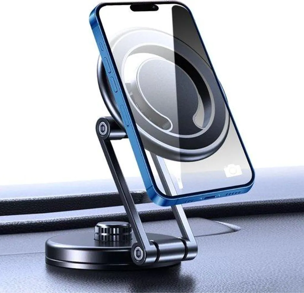 Support téléphone ventouse puissante rotation 360° pour vitre de voiture