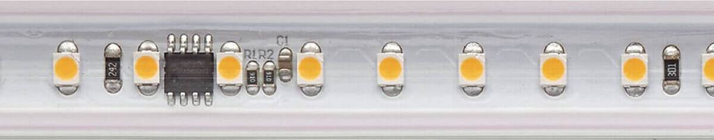 SIGOR 8W/m Hochvolt LED-Streifen 4000K 50m 120LED/m IP65 230V 560lm/m Ra90