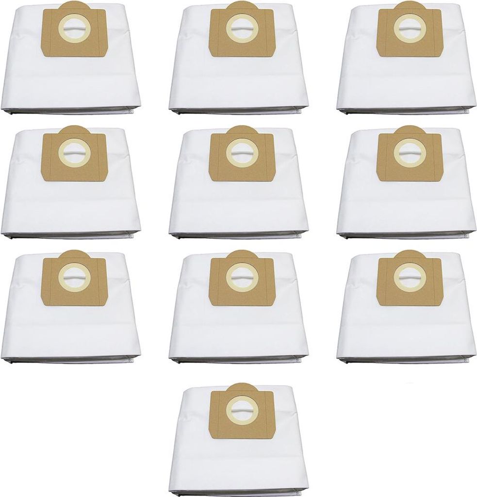 INF 10er-Pack Staubsaugerbeutel für Kärcher WD3 NT20 NT30 Staubsauger