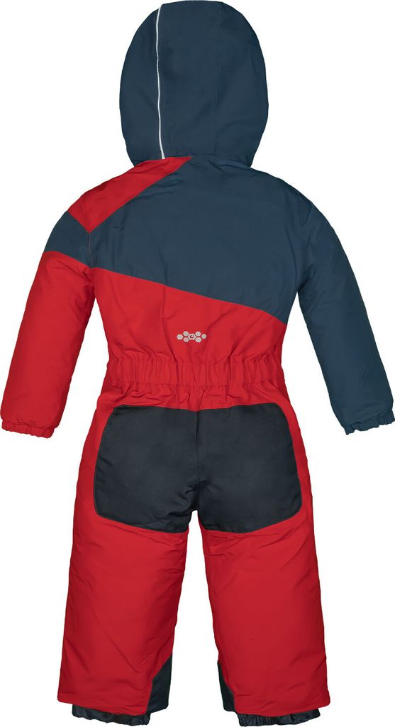 Kinder Skianzug blau/rot Overall Einteiler Gr. 116 Produktbild 2