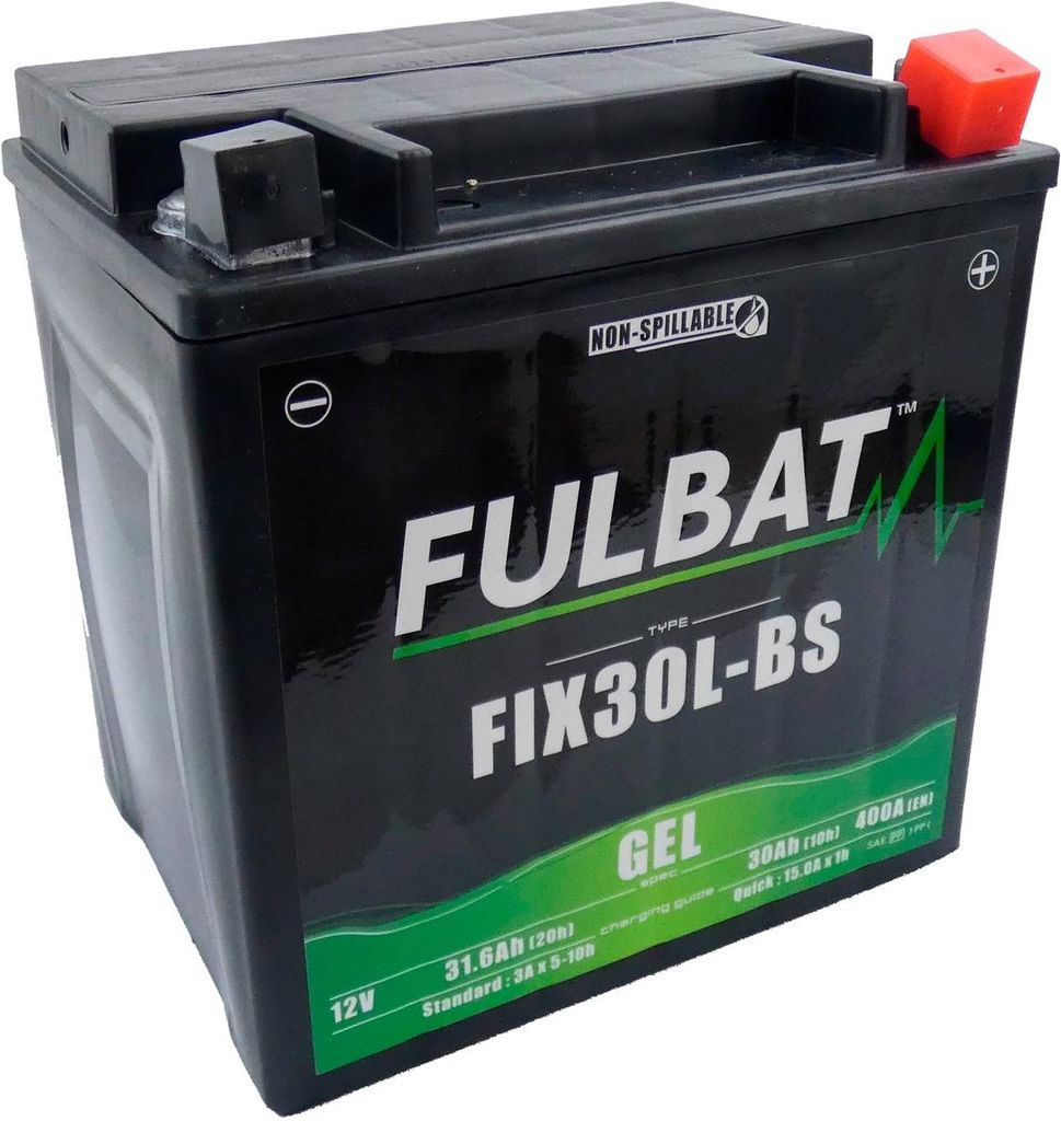 FULBAT FUL GEL baterie - FIX30L-BS / YIX30L-BS (gelová, Obrázek produktu 