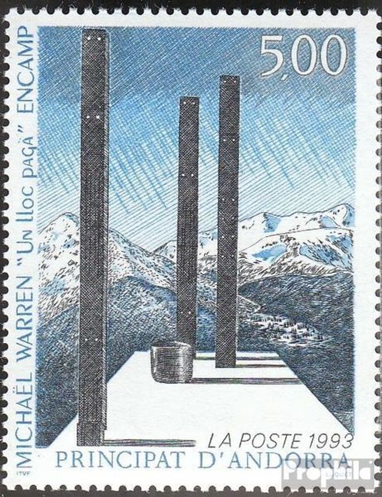 Briefmarken Andorra - Französische Post 1993 Mi 460 Produktbild 