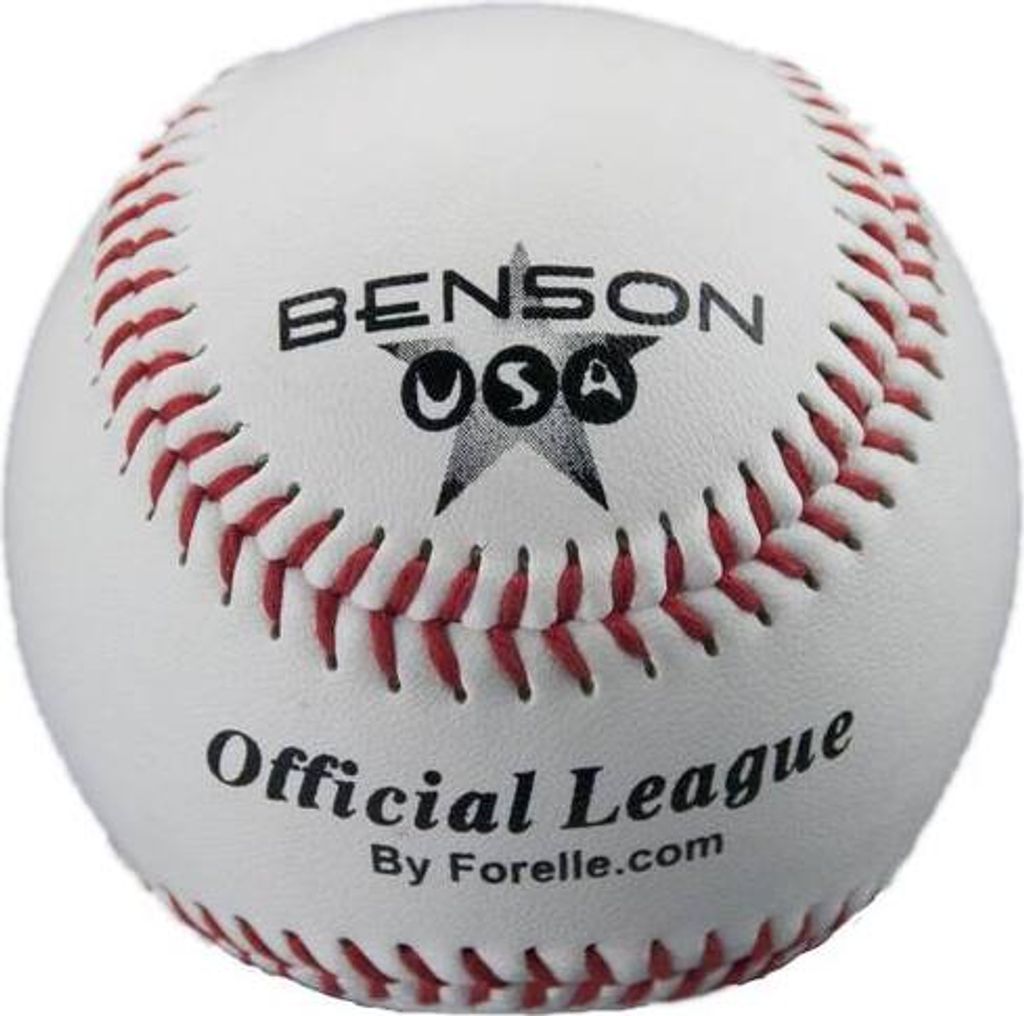 Benson Soft-T 9 inch White Official League Baseball | Official Size Training Ball Baseball/Softball Artikel