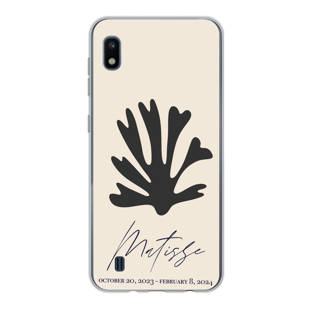 MuchoWow Handyhülle Schutzhülle Hülle für Samsung Galaxy A10 Blumen - Abstrakt - Matisse Silikon Softcase Handy Hülle - Schutzhülle