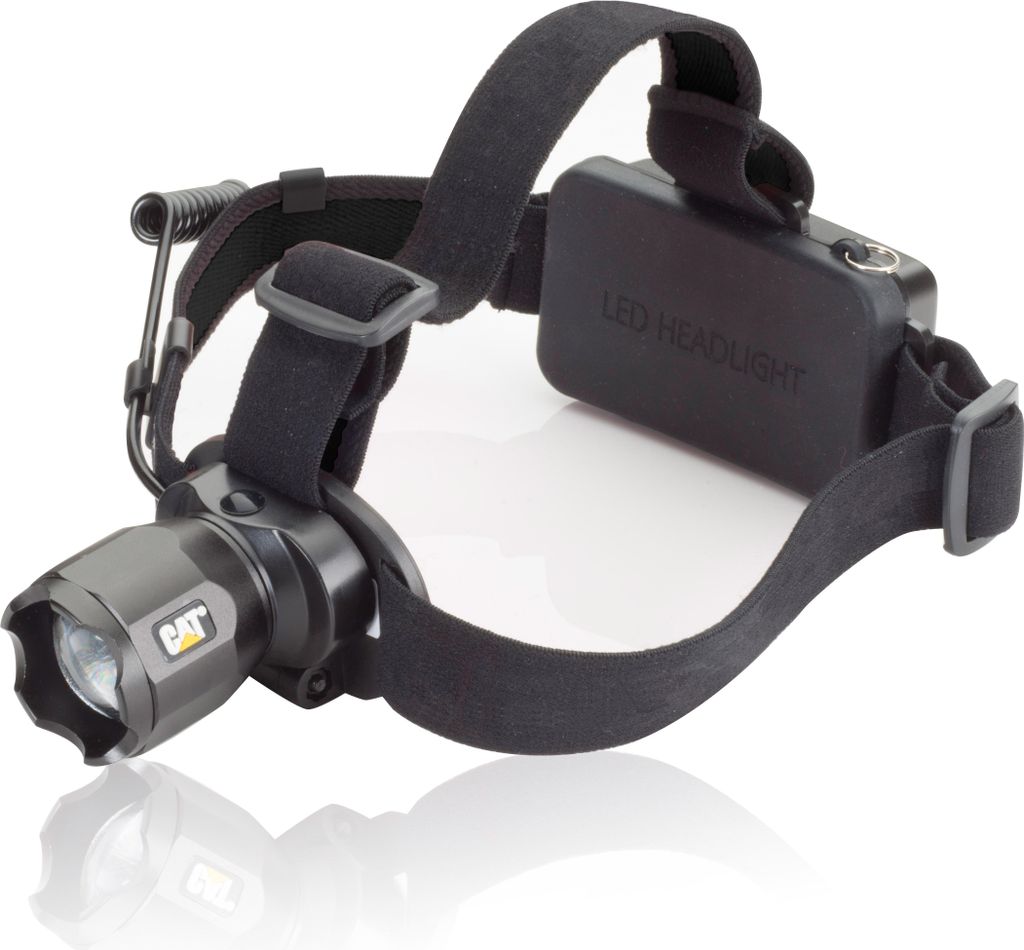 CAT Fokussierbare, aufladbare LED-Stirnlampe CT4205