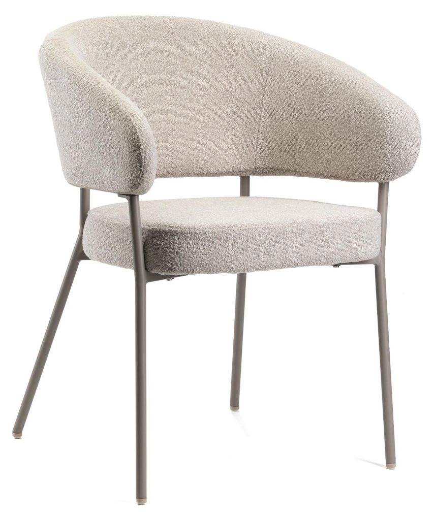 Židle HowHomely Elara - elegance a pohodlí, cappuccino Obrázek produktu 