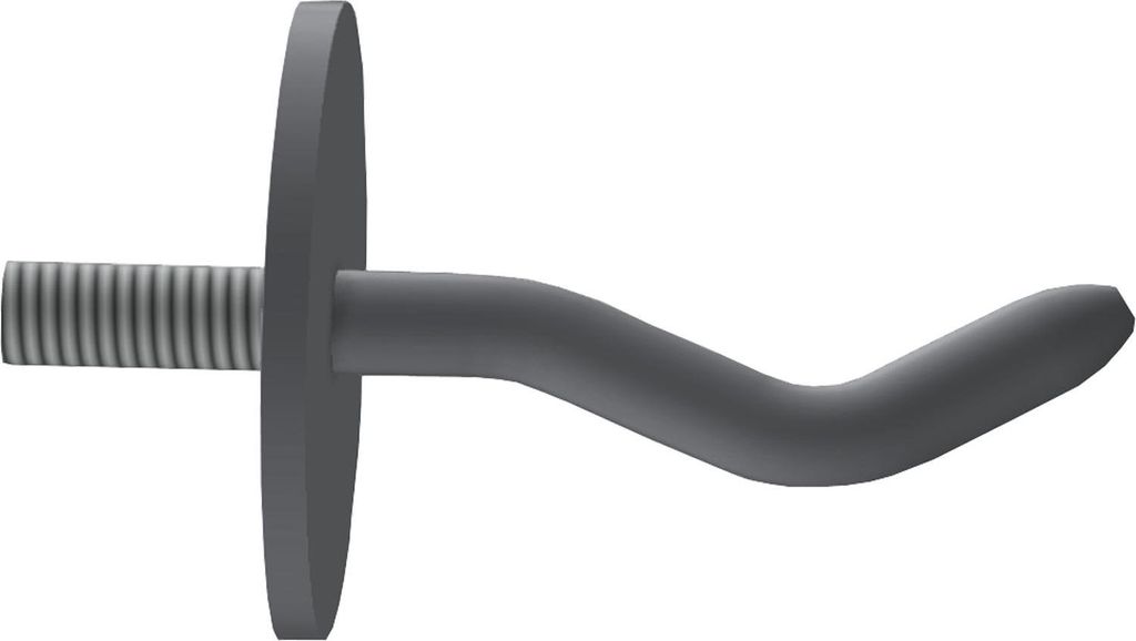 KWC AR Aufhängehaken, SIRIUS, Edelstahl, für Handbürste