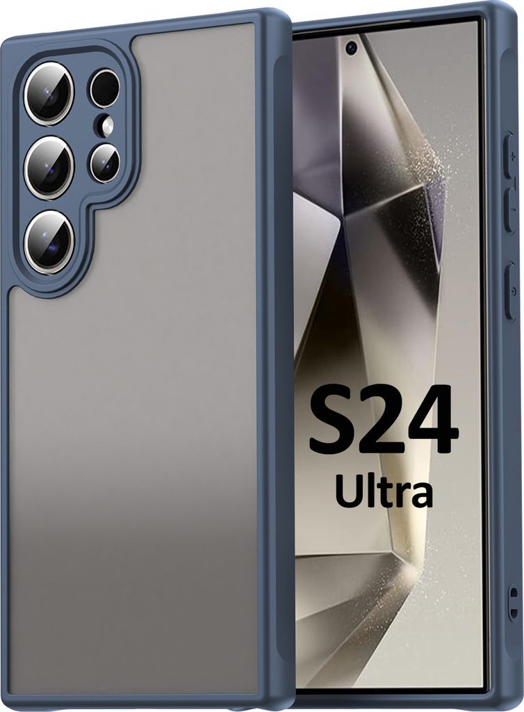Handyhülle für Samsung Galaxy S24 Ultra Matt Stoßfest Produktbild 