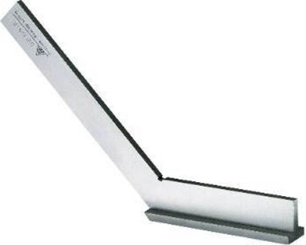 Gehrungswinkel 135 Grad DIN875-2 mit Anschlag Schenkellänge 120 x 80 mm