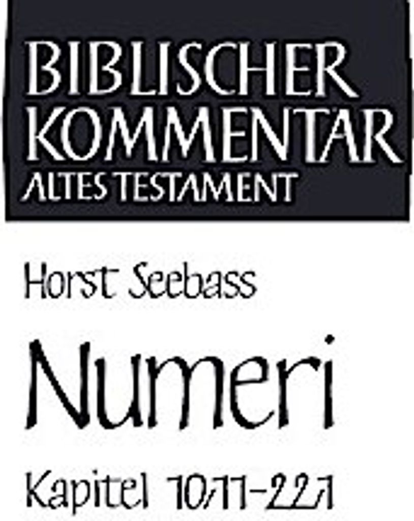 Numeri (Kapitel 10,11-22,1)